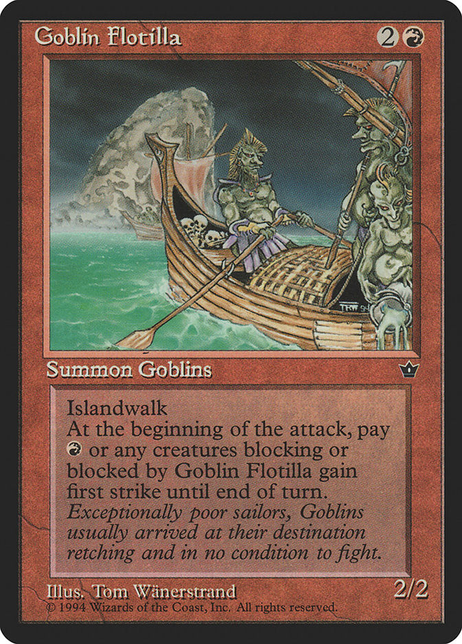 Goblin Flotilla [Fallen Empires] | Boutique FDB TCG