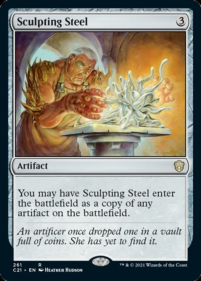 Sculpting Steel [Commander 2021] | Boutique FDB TCG