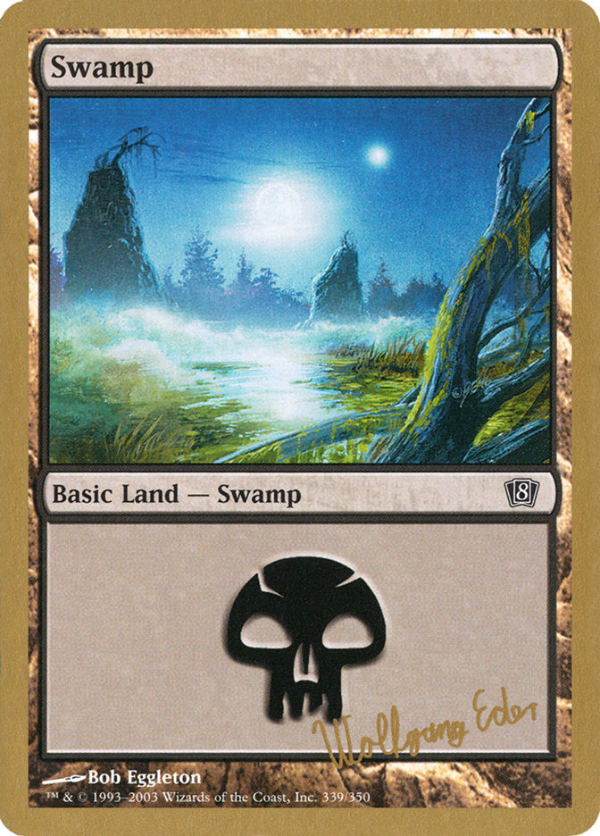 Swamp (we339) (Wolfgang Eder) [World Championship Decks 2003] | Boutique FDB TCG