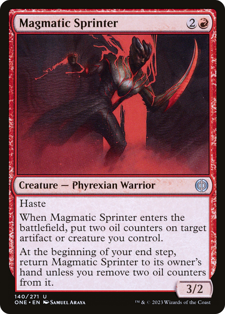 Magmatic Sprinter [Phyrexia: All Will Be One] | Boutique FDB TCG