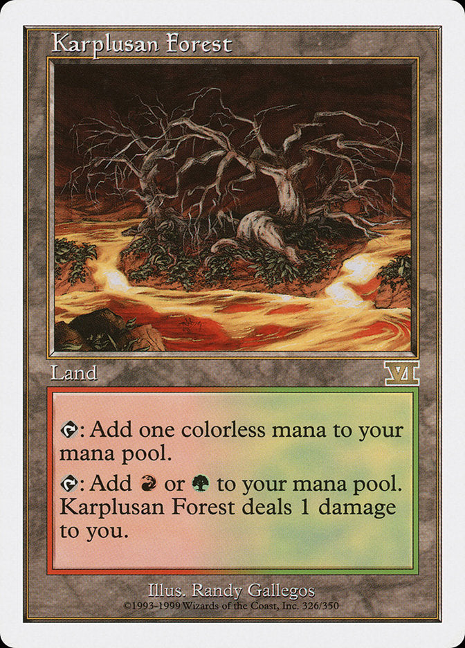 Karplusan Forest [Classic Sixth Edition] | Boutique FDB TCG