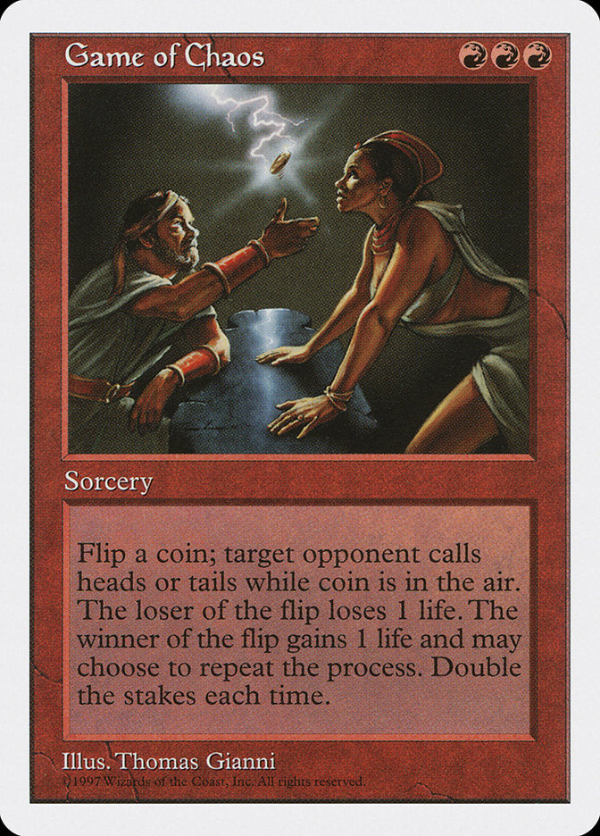 Game of Chaos [Fifth Edition] | Boutique FDB TCG