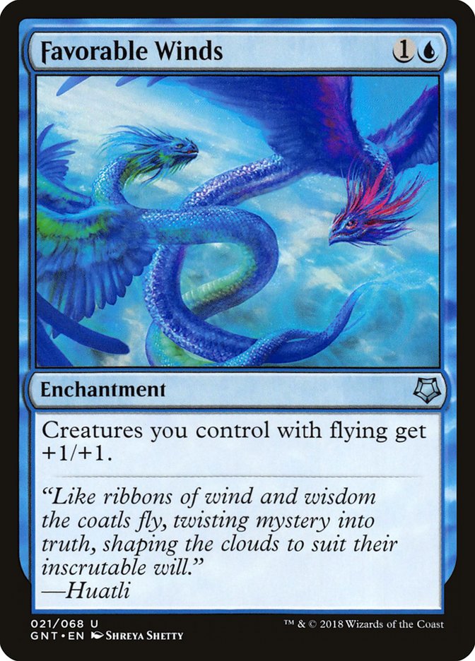 Favorable Winds [Game Night 2018] | Boutique FDB TCG