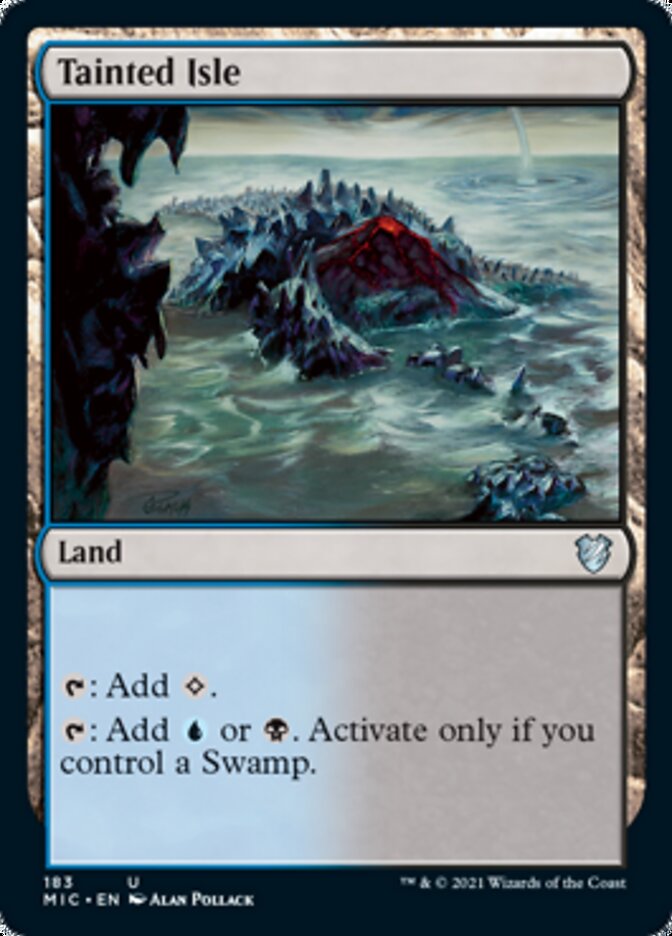 Tainted Isle [Innistrad: Midnight Hunt Commander] | Boutique FDB TCG