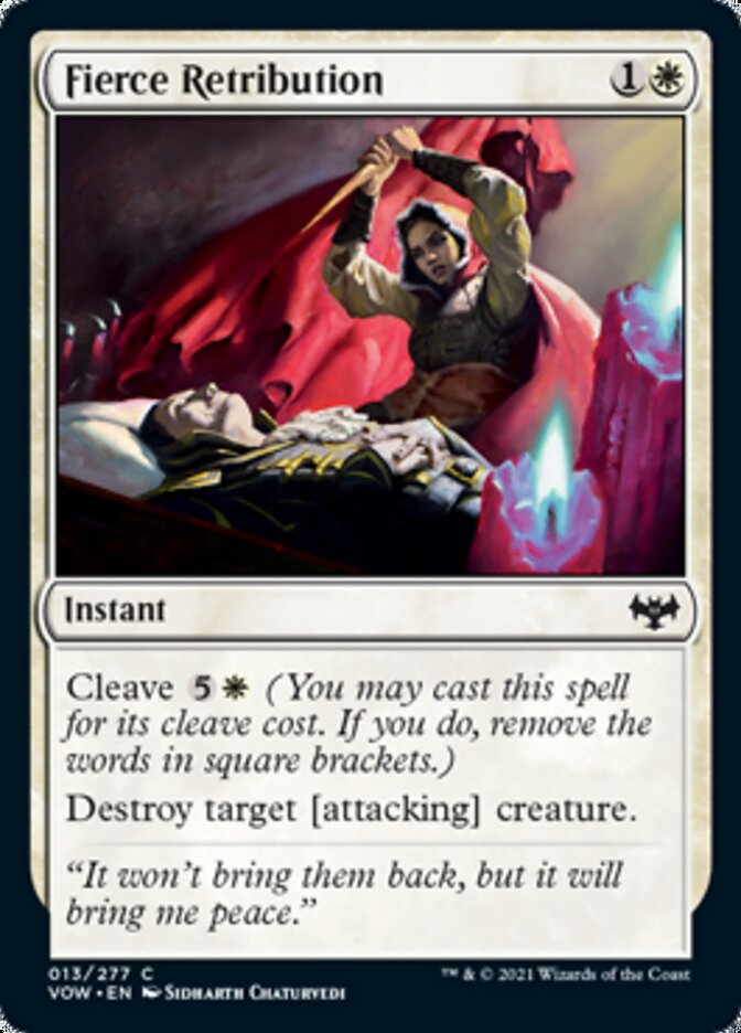 Fierce Retribution [Innistrad: Crimson Vow] | Boutique FDB TCG