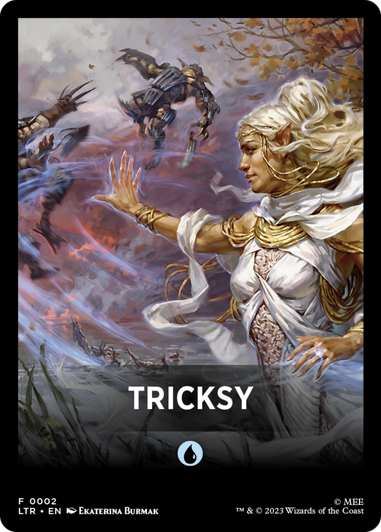 Tricksy Theme Card [The Lord of the Rings: Tales of Middle-Earth Tokens] | Boutique FDB TCG