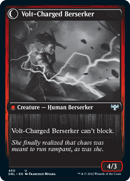 Voltaic Visionary // Volt-Charged Berserker [Innistrad: Double Feature] | Boutique FDB TCG