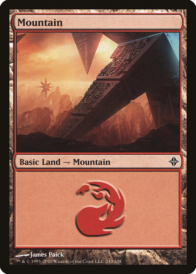 Mountain (243) [Rise of the Eldrazi] | Boutique FDB TCG