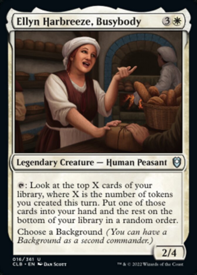 Ellyn Harbreeze, Busybody [Commander Legends: Battle for Baldur's Gate] | Boutique FDB TCG