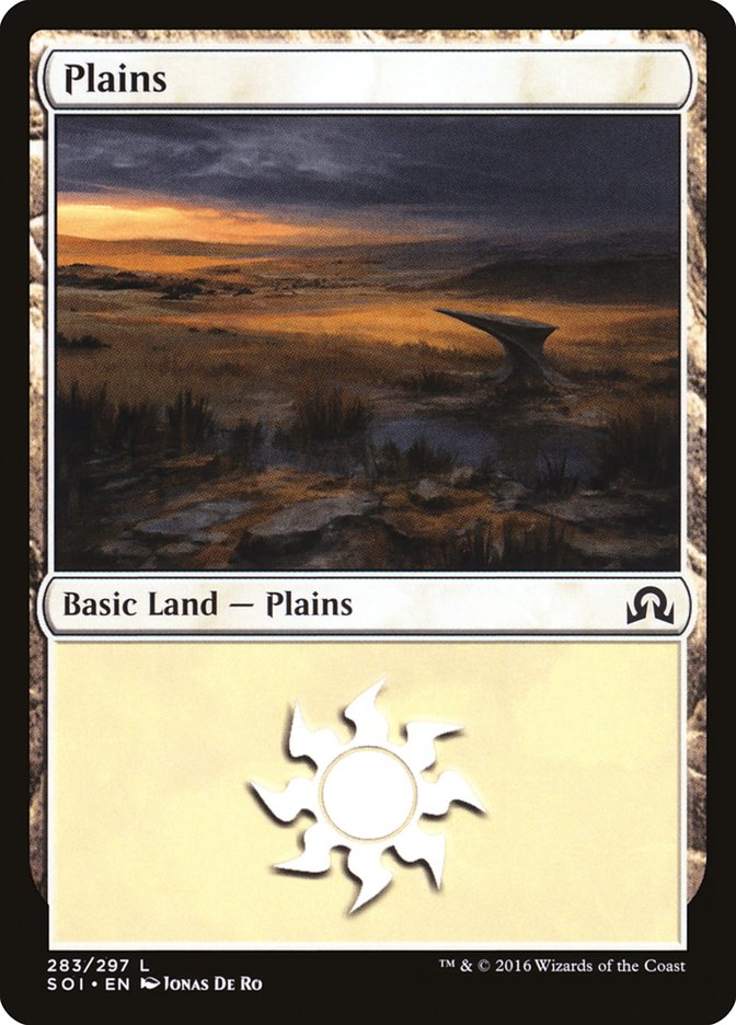 Plains (283) [Shadows over Innistrad] | Boutique FDB TCG