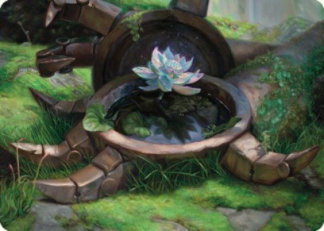 Timeless Lotus Art Card [Dominaria United Art Series] | Boutique FDB TCG