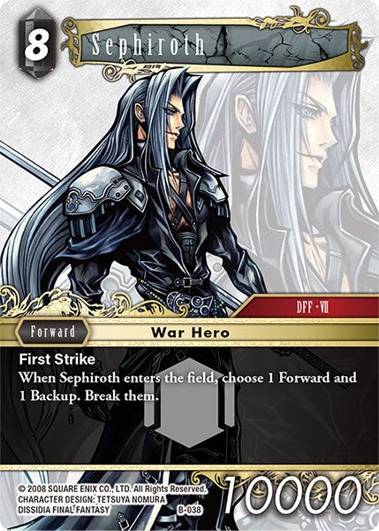 Sephiroth [Boss Deck: Final Fantasy VII] | Boutique FDB TCG