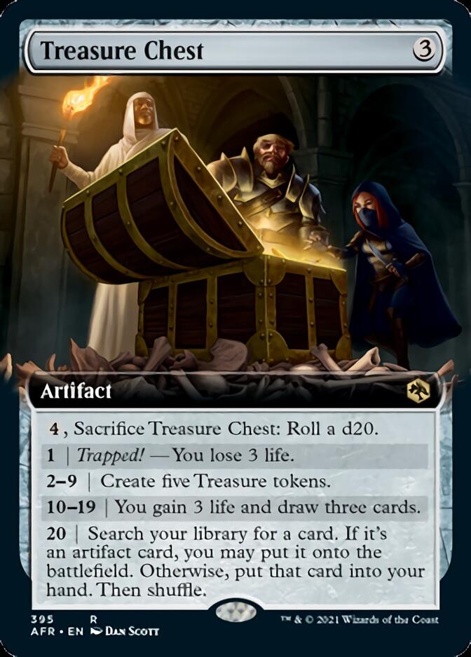 Treasure Chest (Extended Art) [Dungeons & Dragons: Adventures in the Forgotten Realms] | Boutique FDB TCG