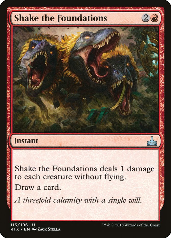 Shake the Foundations [Rivals of Ixalan] | Boutique FDB TCG