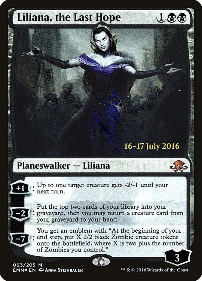 Liliana, the Last Hope [Eldritch Moon Prerelease Promos] | Boutique FDB TCG