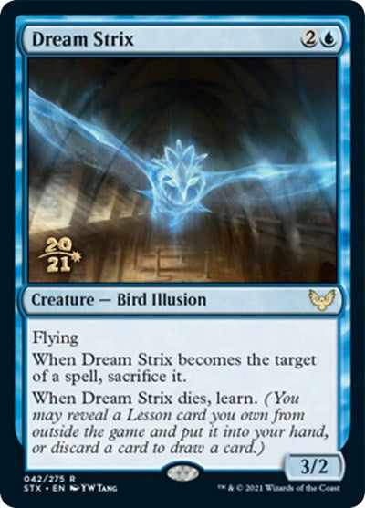 Dream Strix [Strixhaven: School of Mages Prerelease Promos] | Boutique FDB TCG