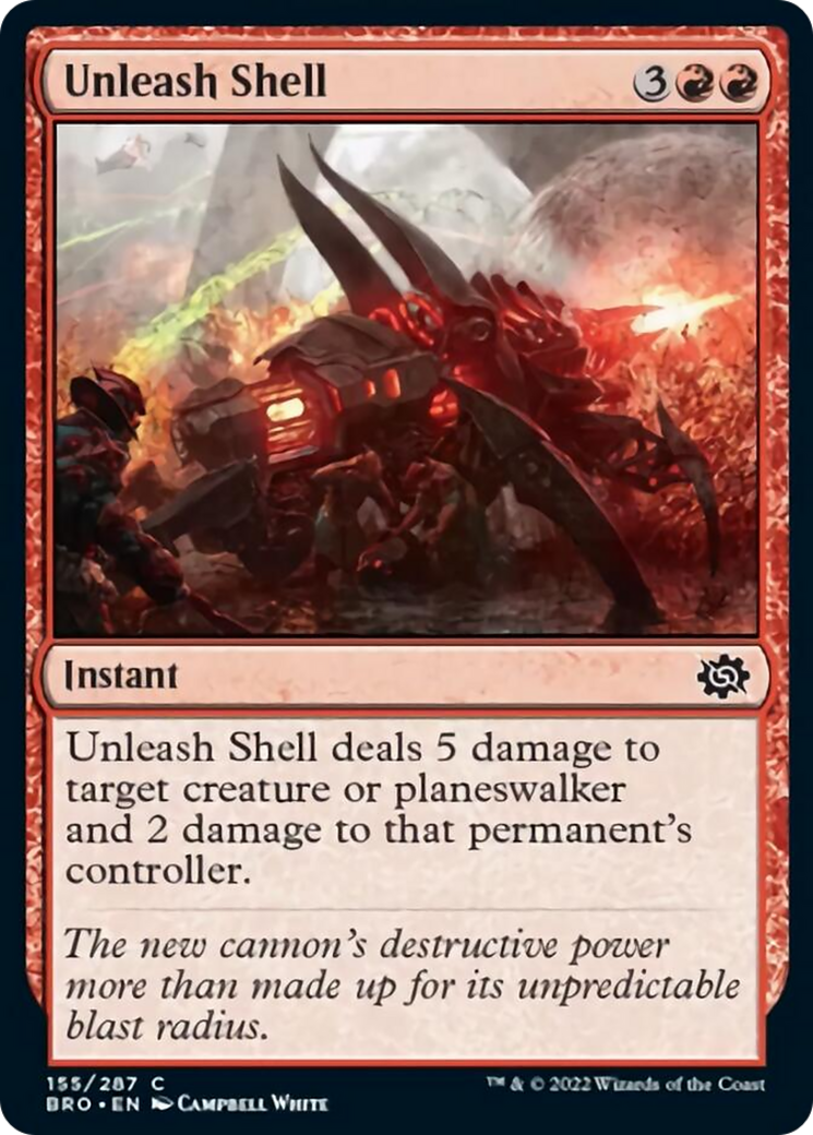 Unleash Shell [The Brothers' War] | Boutique FDB TCG