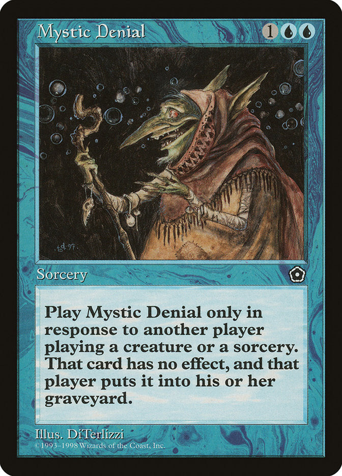 Mystic Denial [Portal Second Age] | Boutique FDB TCG