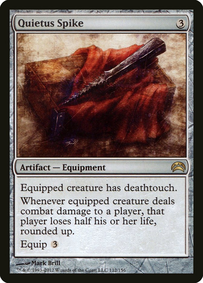Quietus Spike [Planechase 2012] | Boutique FDB TCG
