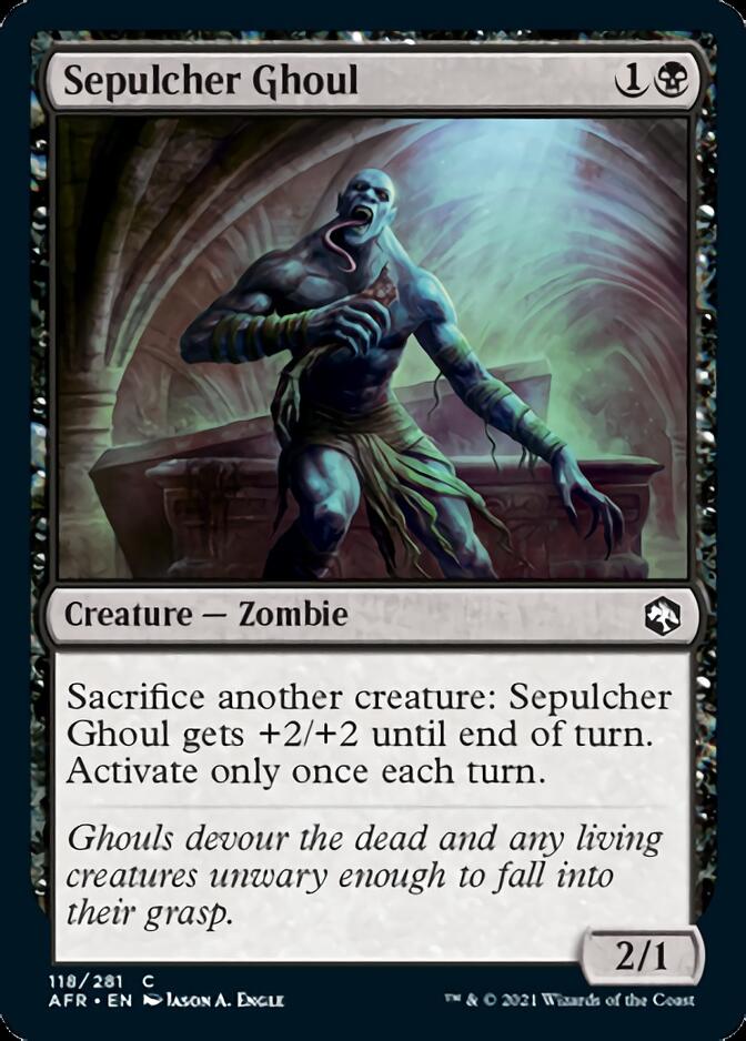 Sepulcher Ghoul [Dungeons & Dragons: Adventures in the Forgotten Realms] | Boutique FDB TCG