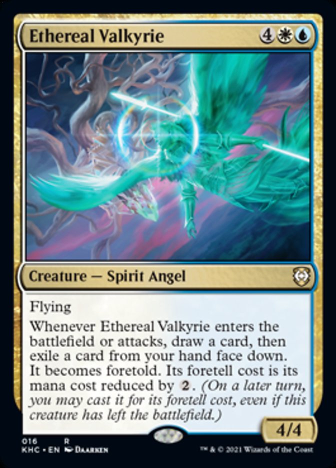 Ethereal Valkyrie [Kaldheim Commander] | Boutique FDB TCG