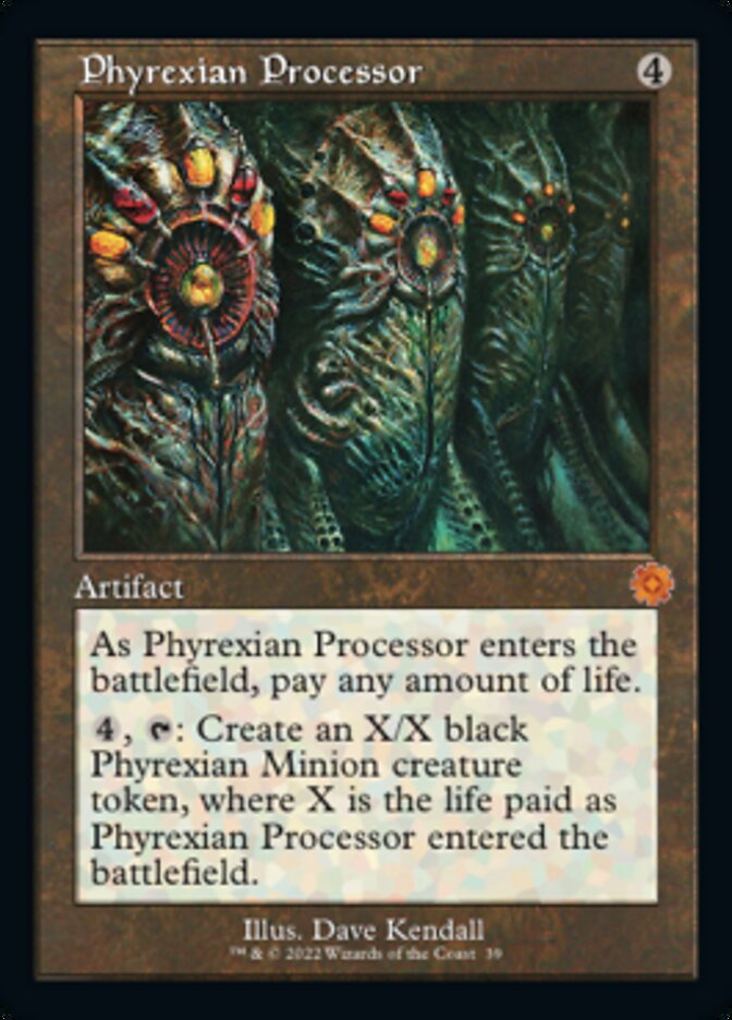 Phyrexian Processor (Retro) [The Brothers' War Retro Artifacts] | Boutique FDB TCG