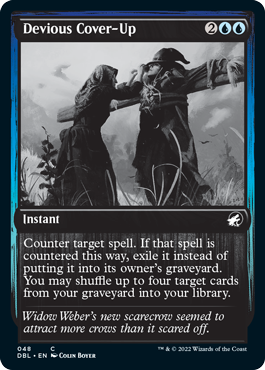 Devious Cover-Up [Innistrad: Double Feature] | Boutique FDB TCG