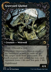 Graveyard Trespasser // Graveyard Glutton (Showcase Equinox) [Innistrad: Midnight Hunt] | Boutique FDB TCG