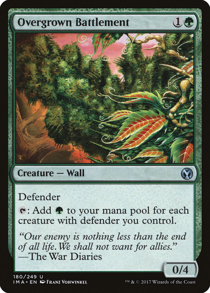 Overgrown Battlement [Iconic Masters] | Boutique FDB TCG