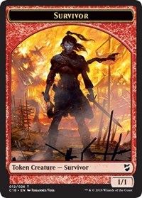 Survivor // Myr (023) Double-Sided Token [Commander 2018 Tokens] | Boutique FDB TCG