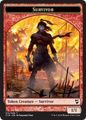 Survivor // Myr (023) Double-Sided Token [Commander 2018 Tokens] | Boutique FDB TCG