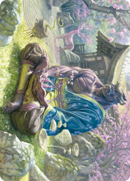 Kosei, Penitent Warlord Art Card [Kamigawa: Neon Dynasty Art Series] | Boutique FDB TCG