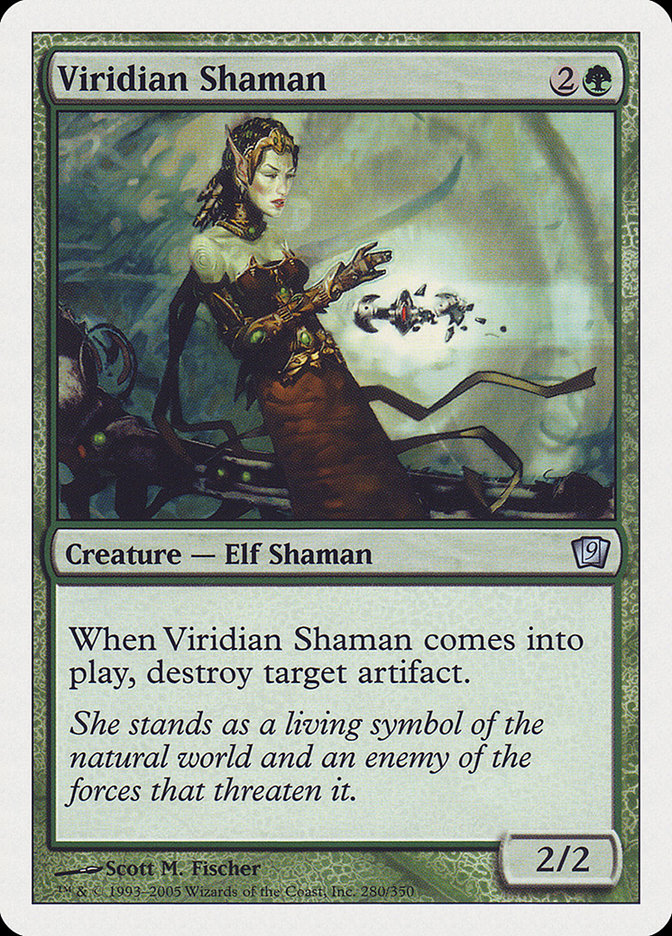 Viridian Shaman [Ninth Edition] | Boutique FDB TCG