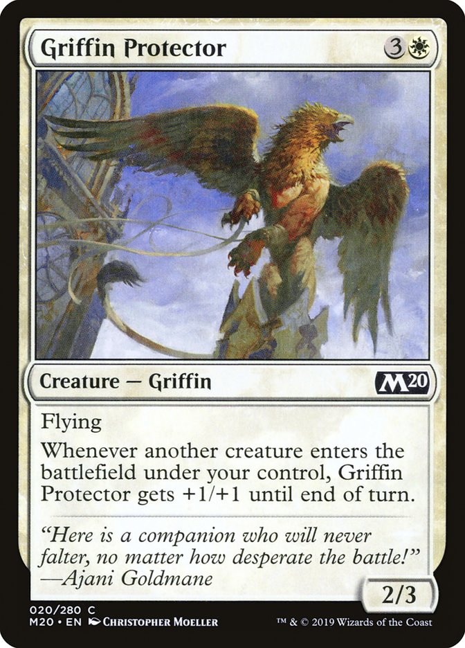 Griffin Protector [Core Set 2020] | Boutique FDB TCG