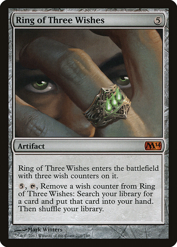 Ring of Three Wishes [Magic 2014] | Boutique FDB TCG