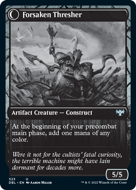 Foreboding Statue // Forsaken Thresher [Innistrad: Double Feature] | Boutique FDB TCG