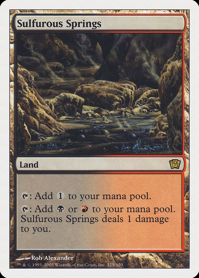 Sulfurous Springs [Ninth Edition] | Boutique FDB TCG