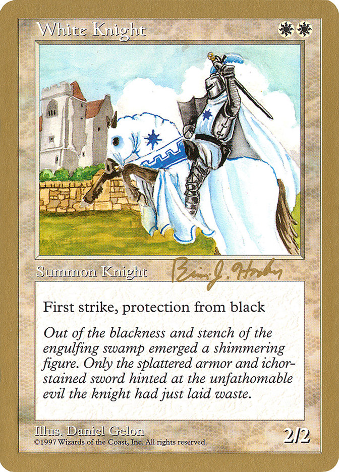 White Knight (Brian Hacker) [World Championship Decks 1998] | Boutique FDB TCG