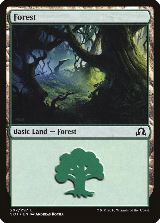 Forest (297) [Shadows over Innistrad] | Boutique FDB TCG