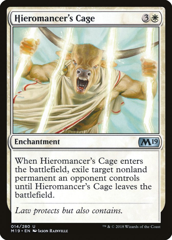 Hieromancer's Cage [Core Set 2019] | Boutique FDB TCG