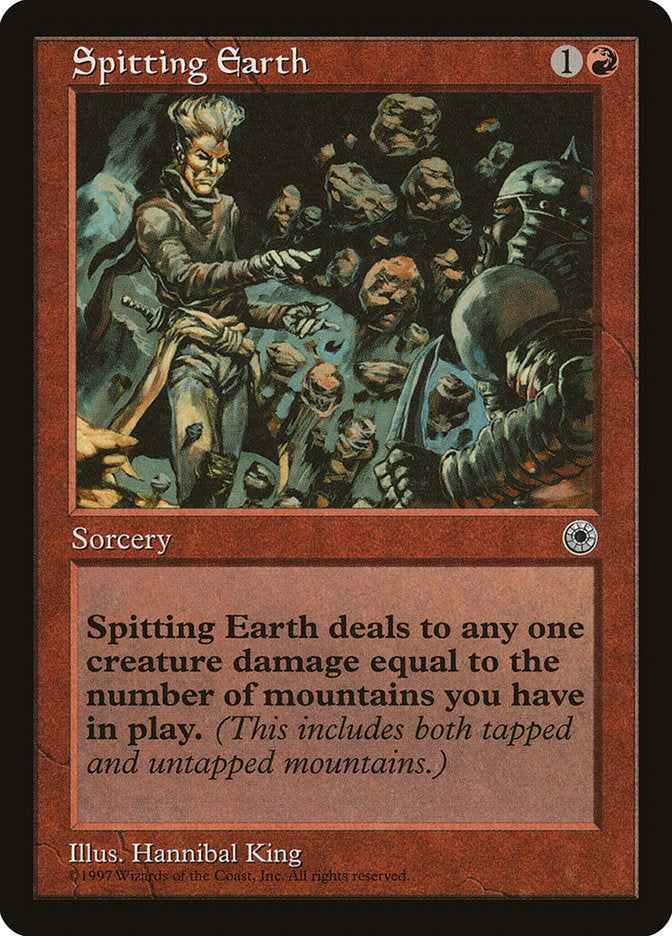 Spitting Earth [Portal] | Boutique FDB TCG