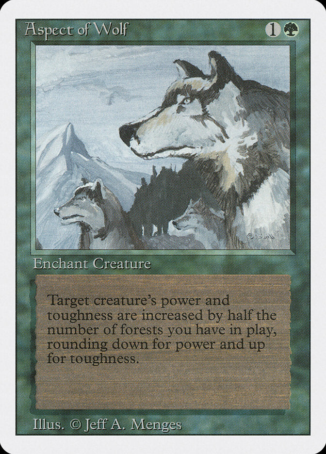 Aspect of Wolf [Revised Edition] | Boutique FDB TCG