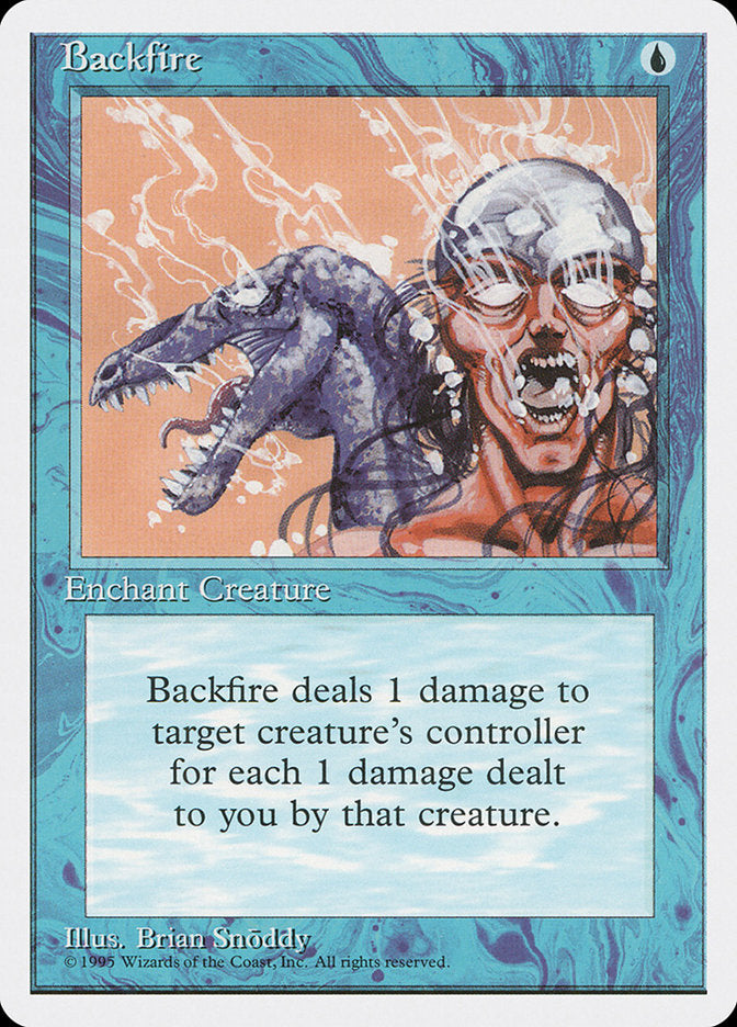 Backfire [Fourth Edition] | Boutique FDB TCG