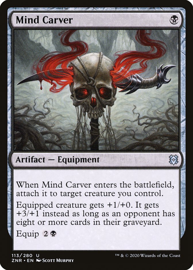 Mind Carver [Zendikar Rising] | Boutique FDB TCG