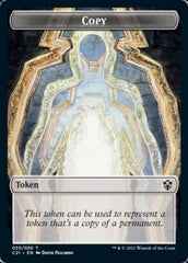 Copy // Construct (030) Double-Sided Token [Commander 2021 Tokens] | Boutique FDB TCG