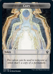 Copy // Fractal Double-Sided Token [Commander 2021 Tokens] | Boutique FDB TCG