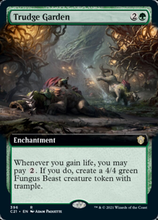 Trudge Garden (Extended Art) [Commander 2021] | Boutique FDB TCG