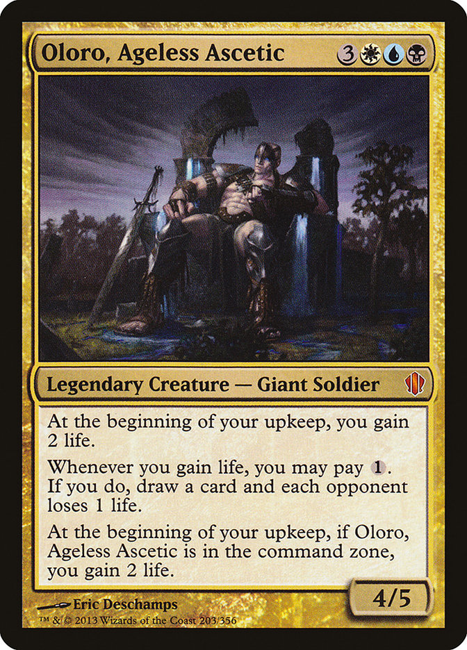 Oloro, Ageless Ascetic [Commander 2013] | Boutique FDB TCG