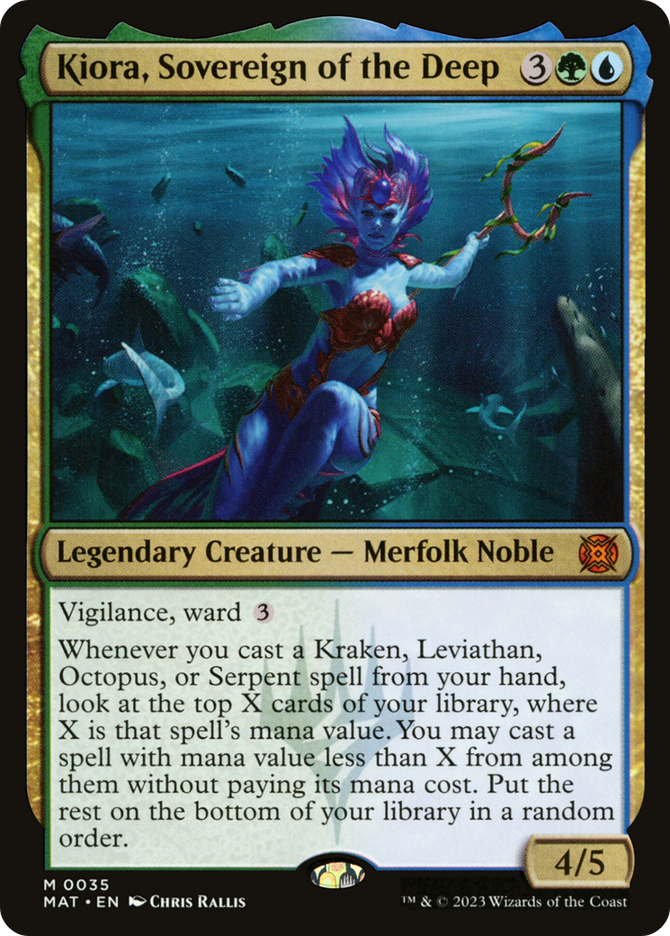 Kiora, Sovereign of the Deep [March of the Machine: The Aftermath] | Boutique FDB TCG