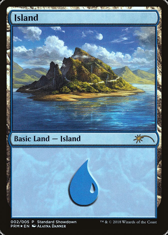 Island (2) [Magic 2019 Standard Showdown] | Boutique FDB TCG